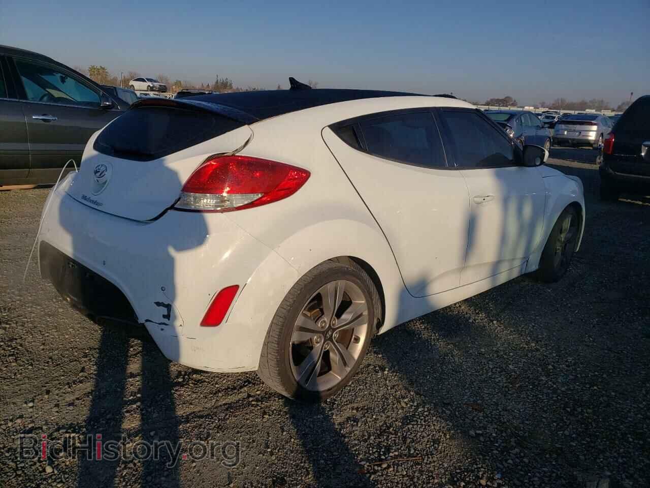 2012 HYUNDAI VELOSTER - VIN: KMHTC6AD3CU070156 - Фото 3