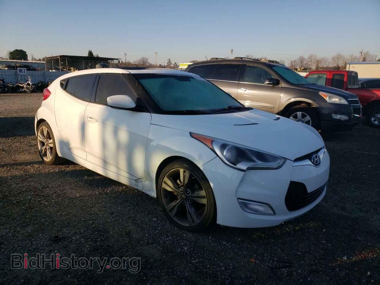 2012 HYUNDAI VELOSTER - VIN: KMHTC6AD3CU070156 - Фото 4