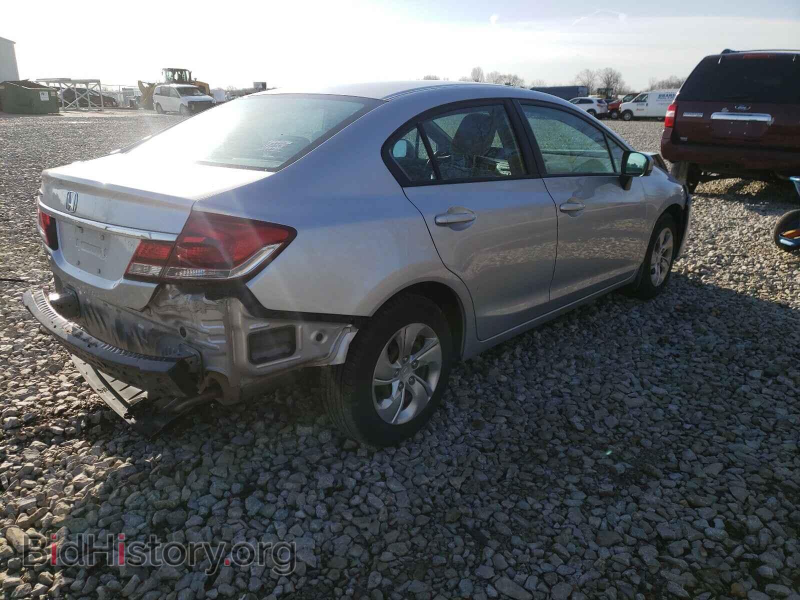 2015 HONDA CIVIC - VIN: 19XFB2F56FE101014 - Фото 4