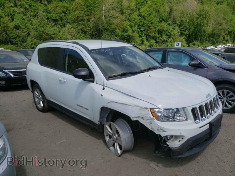 2012 Jeep COMPASS Compass SP (VIN 1C4NJDBB1CD650624) — фото 1 из 10, Copart, повреждение: бок