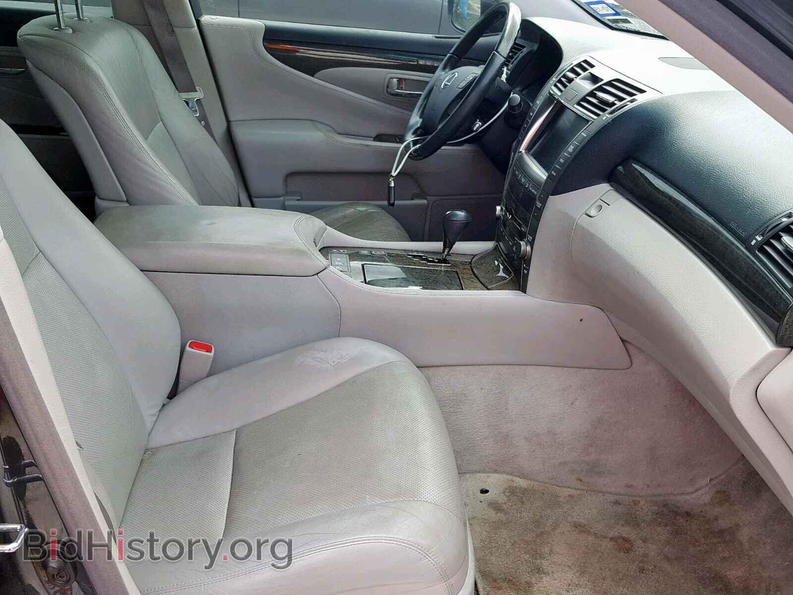 2008 LEXUS LS460 - VIN: JTHBL46F385081320 - Фото 5
