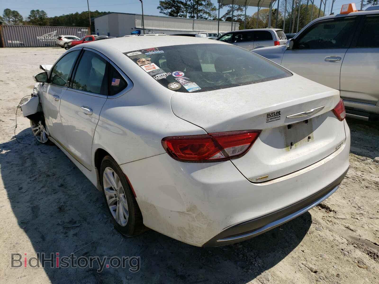 2015 CHRYSLER 200 - VIN: 1C3CCCAB7FN578702 - Фото 3