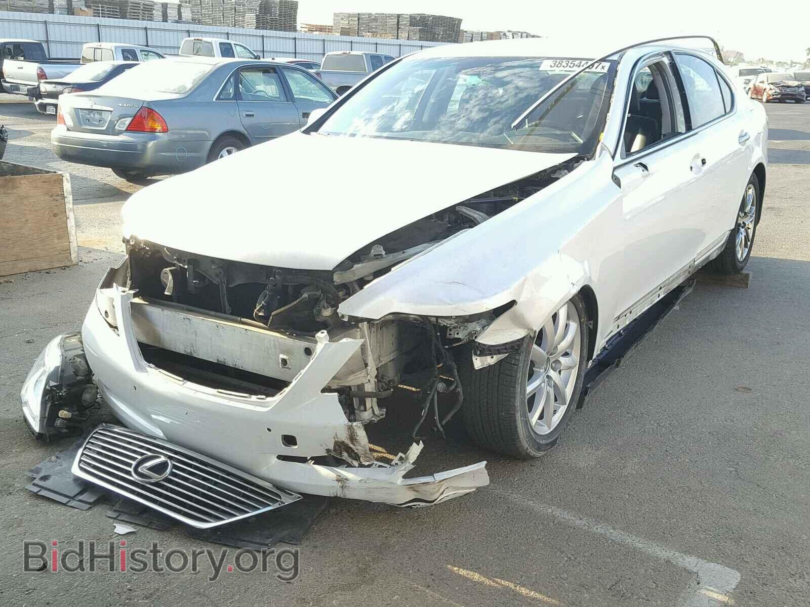 2008 LEXUS LS460 - VIN: JTHBL46F585058699 - Фото 2