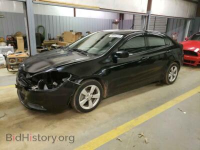 2016 Dodge DART Dart SXT, черный — VIN 1C3CDFBB1GD629812, Copart