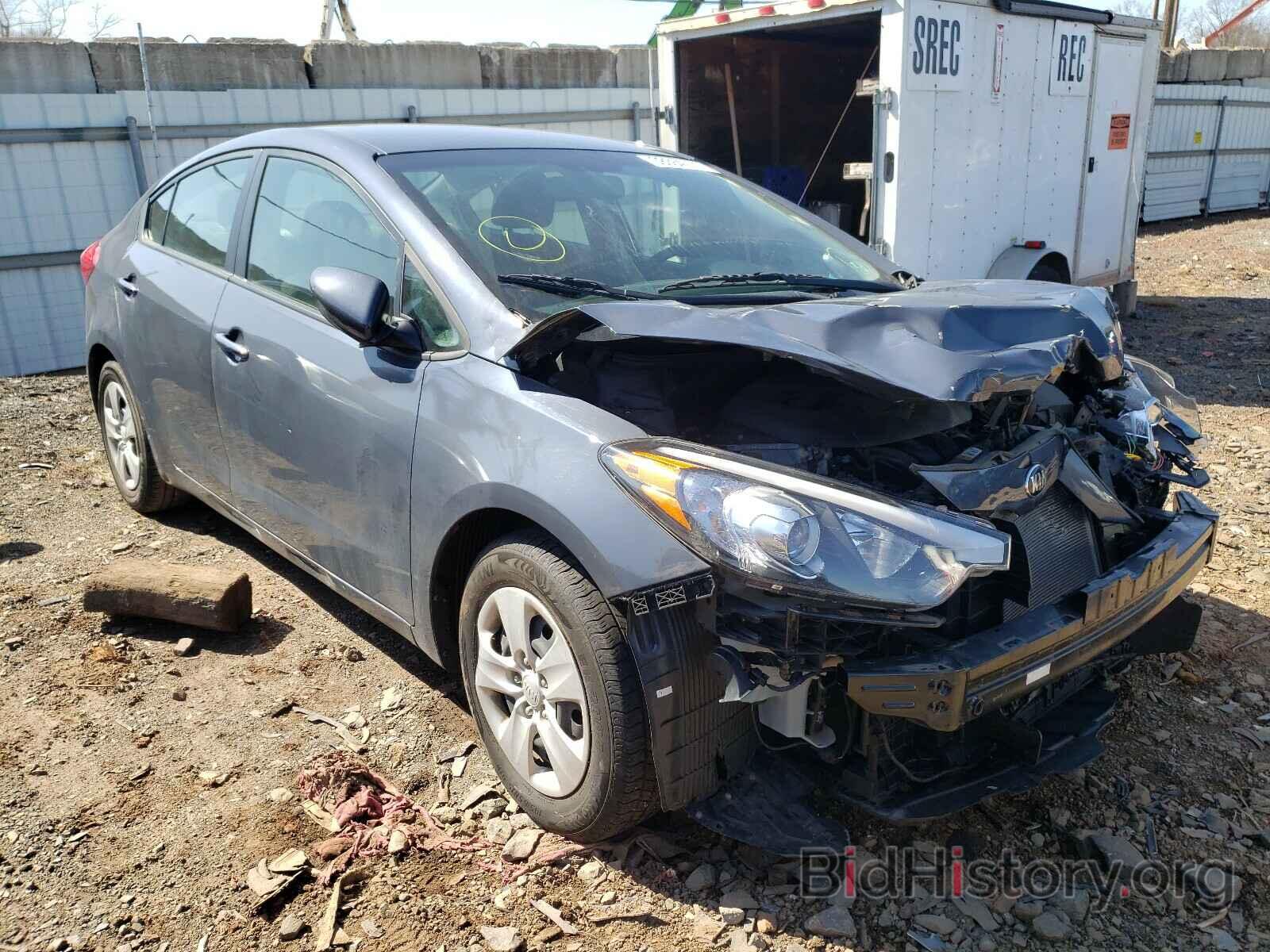 Photo KNAFK4A63G5613142 - KIA FORTE 2016