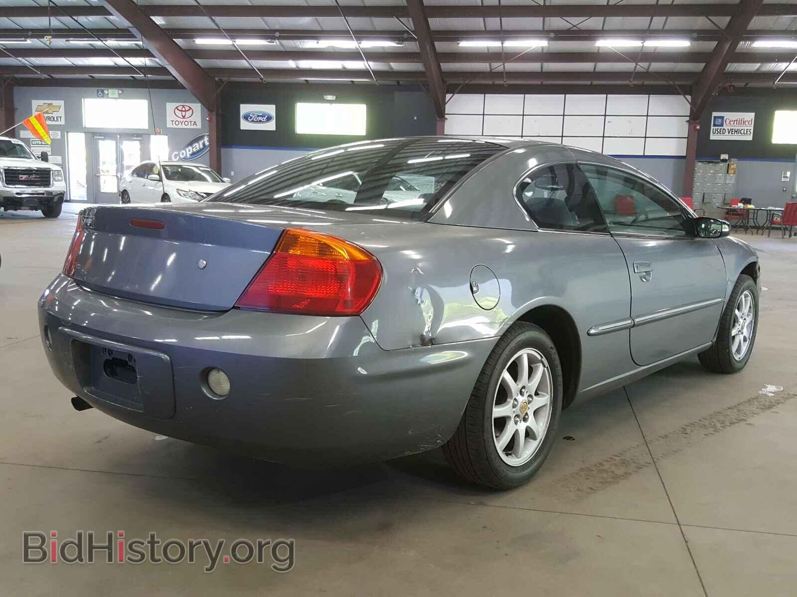 2002 CHRYSLER SEBRING - VIN: 4C3AG42H92E044369 - Фото 4