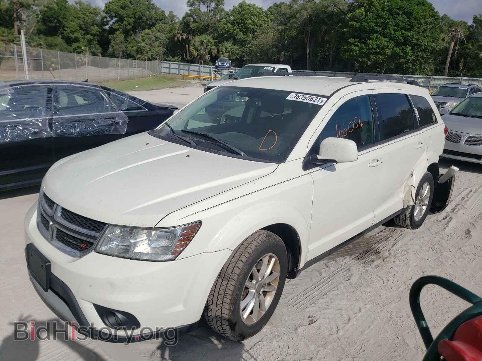 2013 DODGE JOURNEY - VIN: 3C4PDCBG8DT649813 - Фото 2