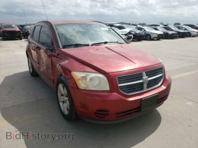 2010 Dodge CALIBER Caliber SX, red — VIN 1B3CB4HA0AD612657, Copart