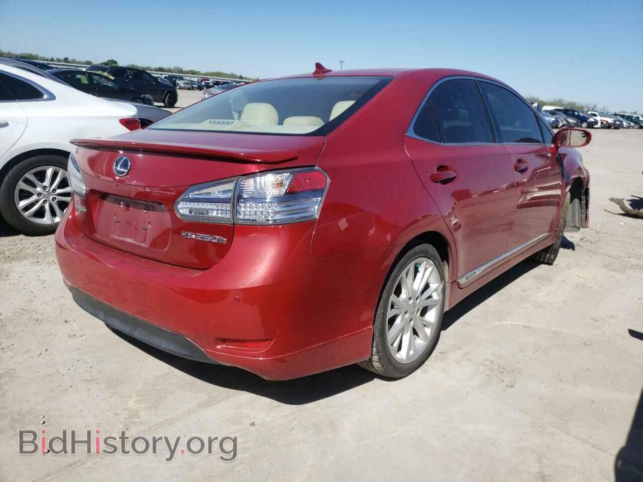 2010 LEXUS HS - VIN: JTHBB1BA2A2001816 - Photo 4