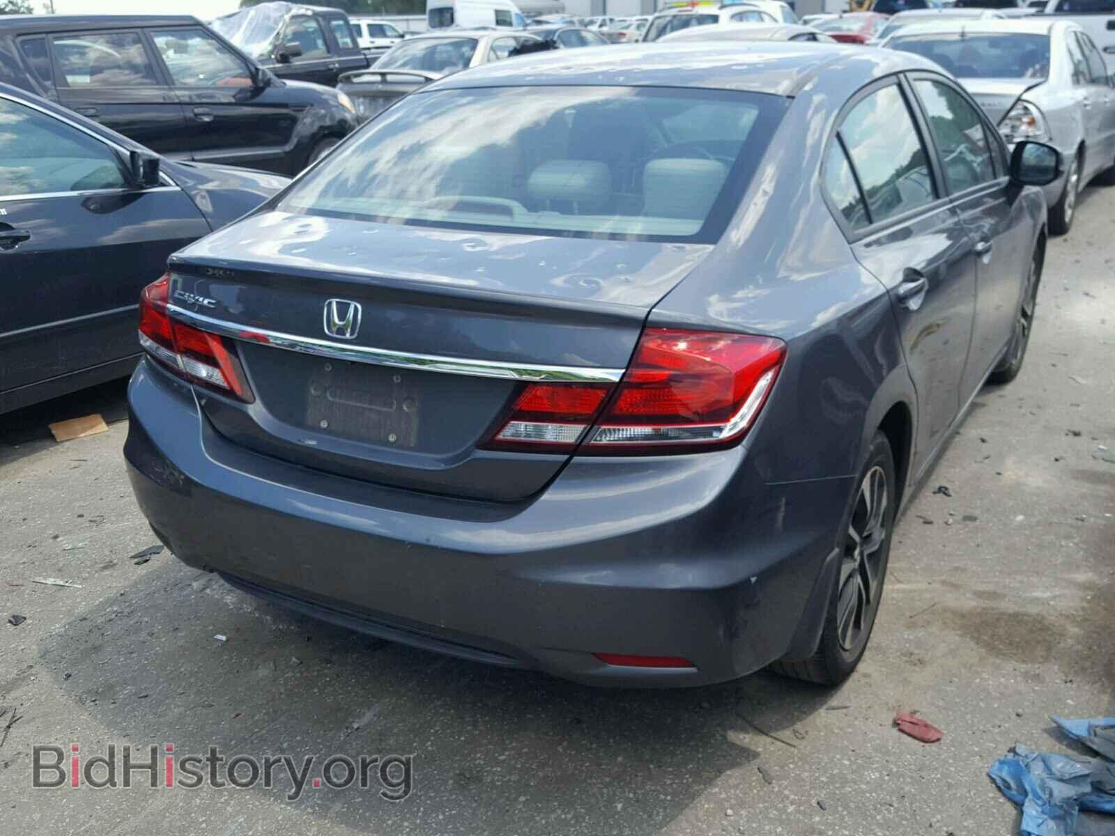 2013 HONDA CIVIC - VIN: 2HGFB2F80DH555501 - Фото 4