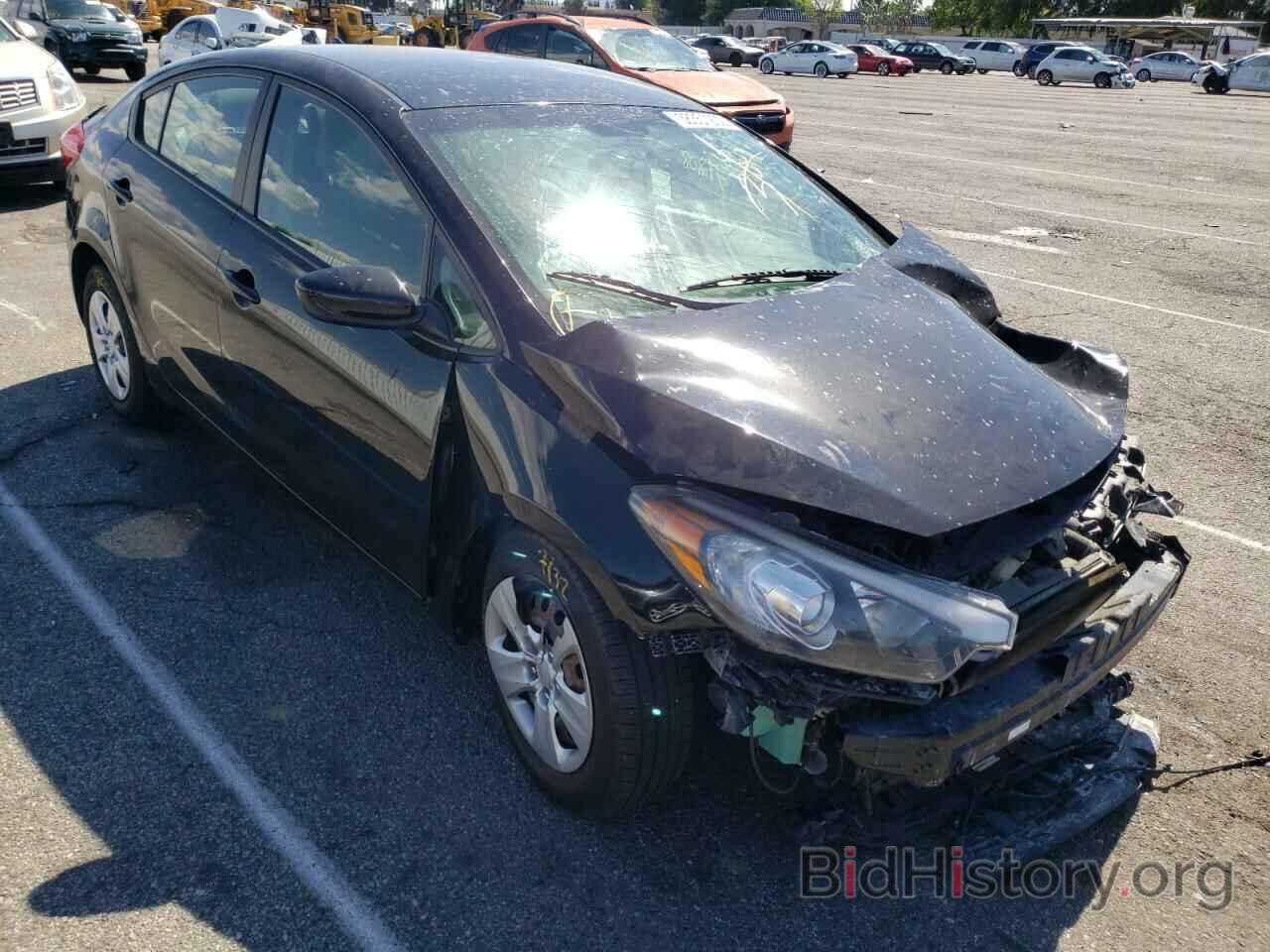 Photo KNAFK4A61G5550607 - KIA FORTE 2016