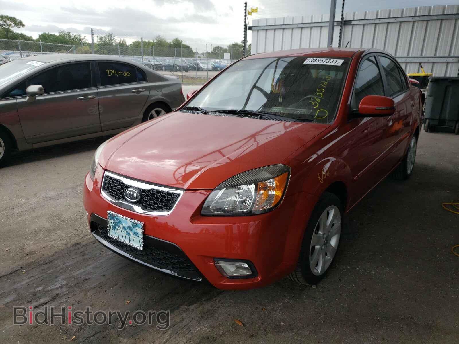 2011 KIA RIO - VIN: KNADH4A32B6939285 - Фото 2