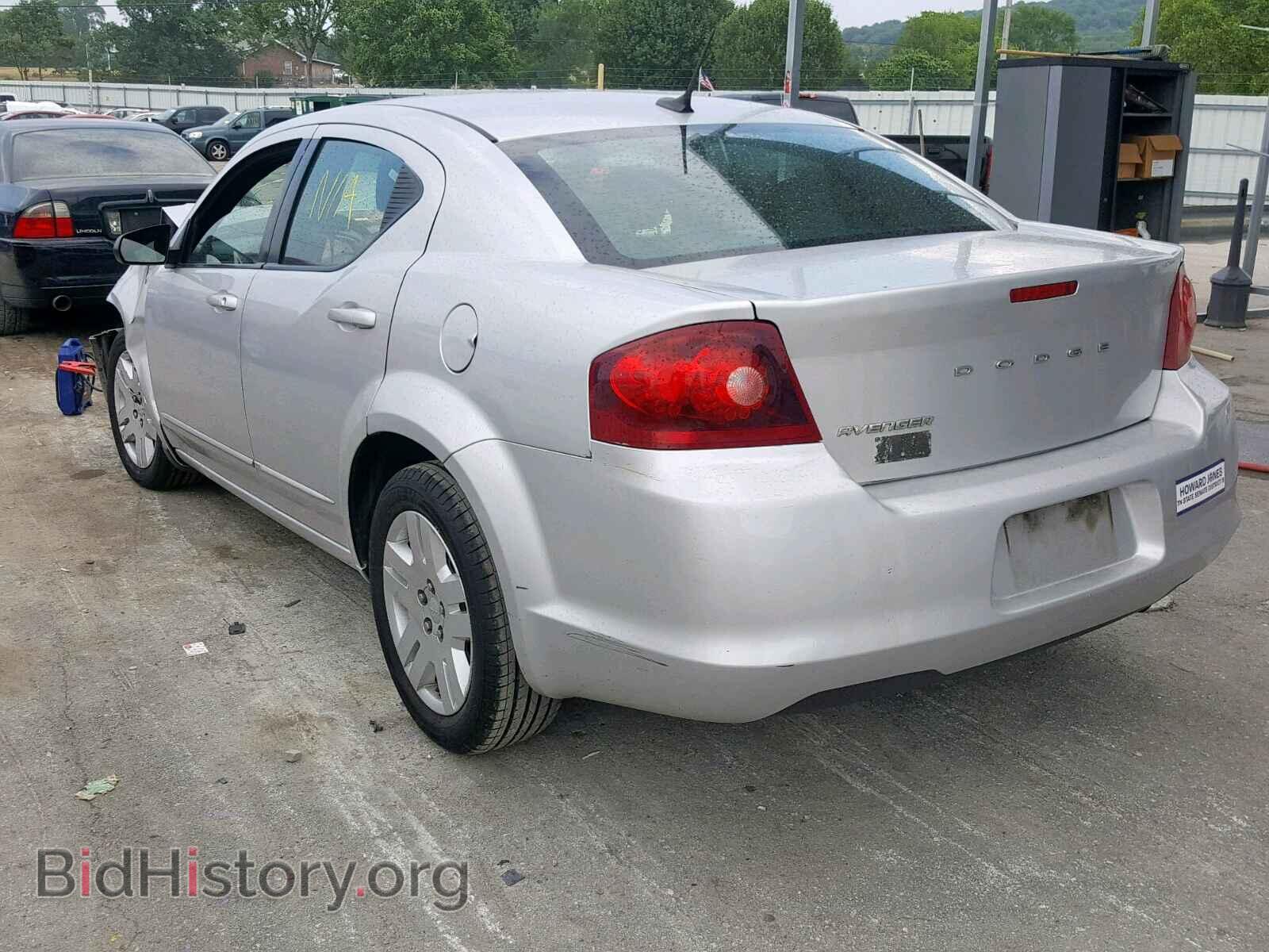 2012 DODGE AVENGER - VIN: 1C3CDZAB5CN322537 - Фото 3