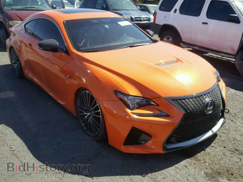 2015 Lexus RC RC-F (VIN JTHHP5BC6F5001263) — photo 1 of 10, Copart, damage: undercarriage