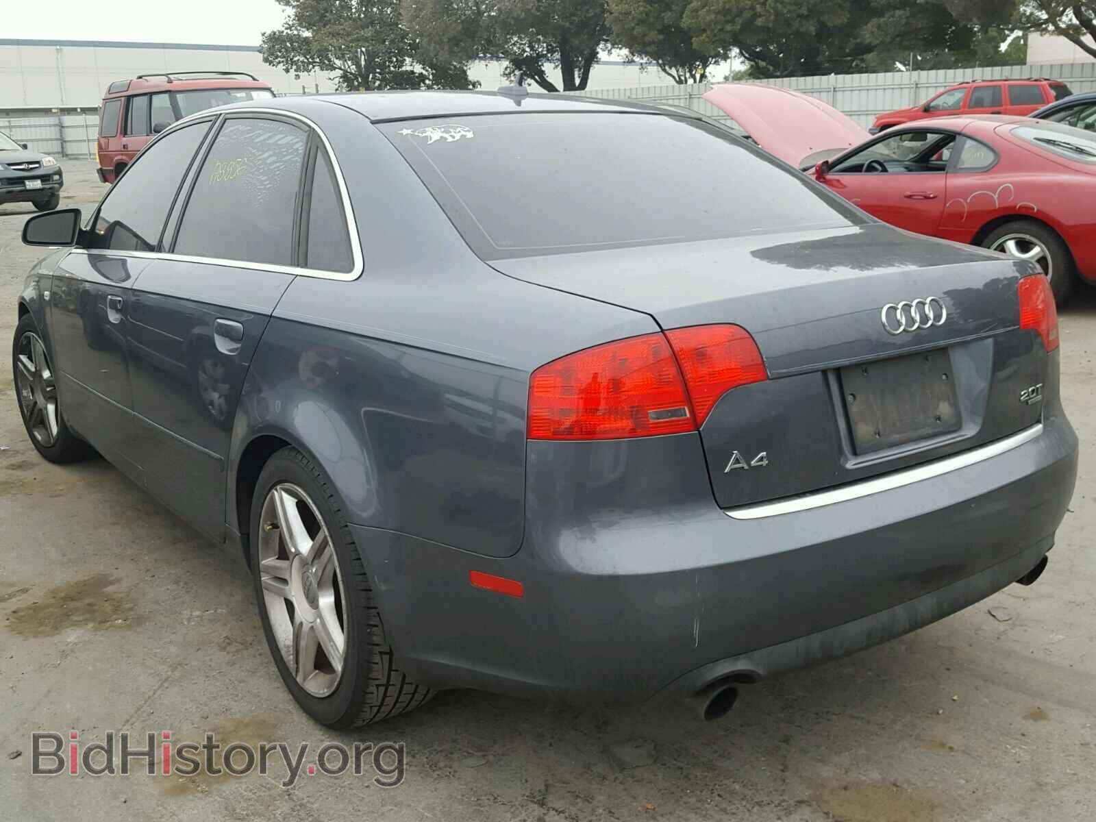 2007 AUDI A4 - VIN: WAUDF78E67A101795 - Фото 3