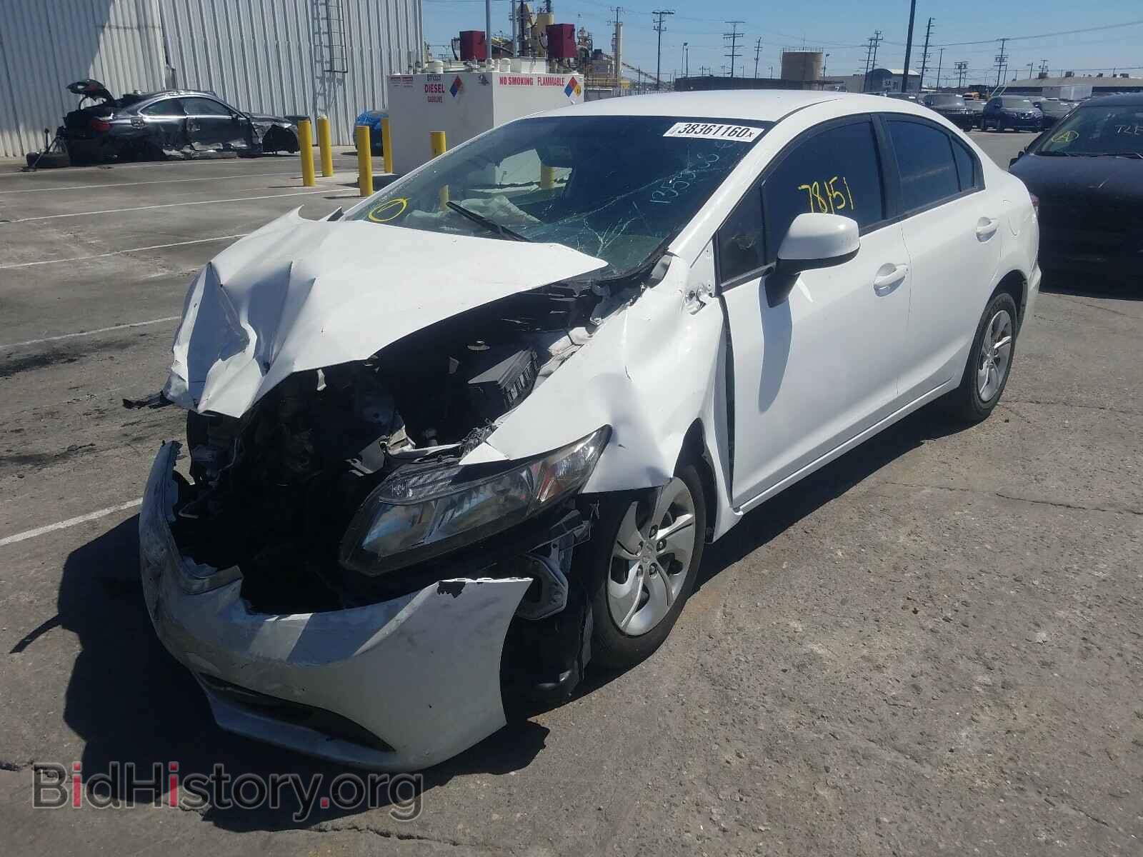 2013 HONDA CIVIC - VIN: 19XFB2F54DE248204 - Фото 2