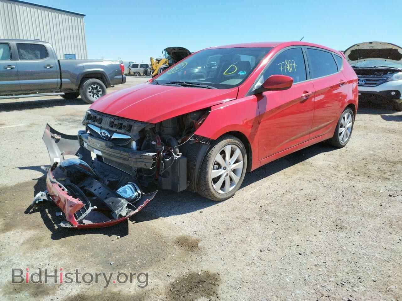 2012 HYUNDAI ACCENT - VIN: KMHCU5AE6CU006144 - Фото 2
