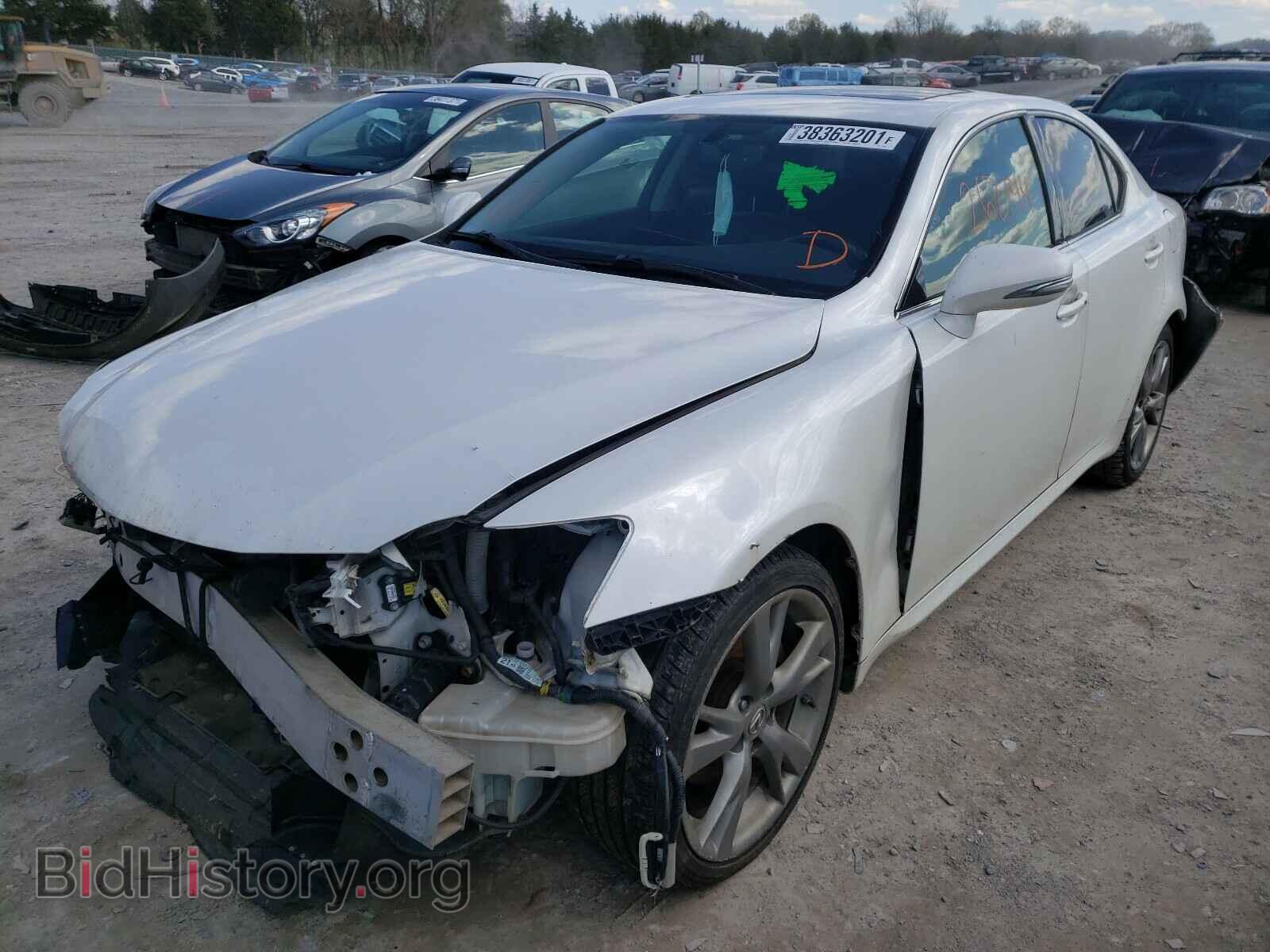 2010 LEXUS IS - VIN: JTHBF5C27A5121404 - Фото 2