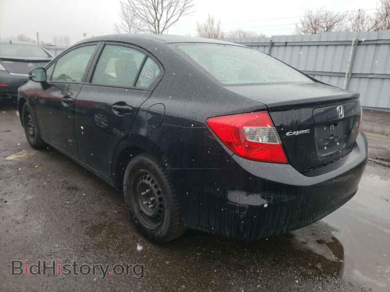 2012 HONDA CIVIC - VIN: 2HGFB2F47CH106148 - Фото 3