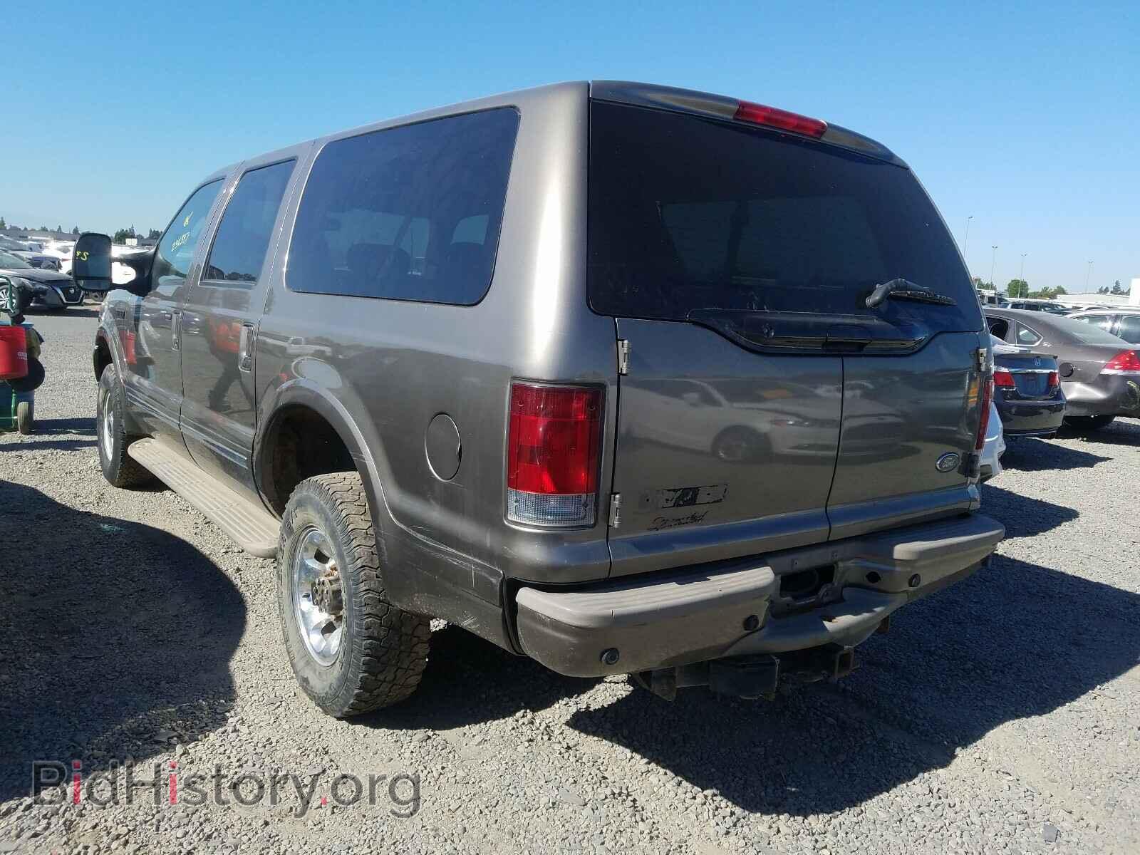 2003 FORD EXCURSION - VIN: 1FMSU43P63EC48205 - Фото 3