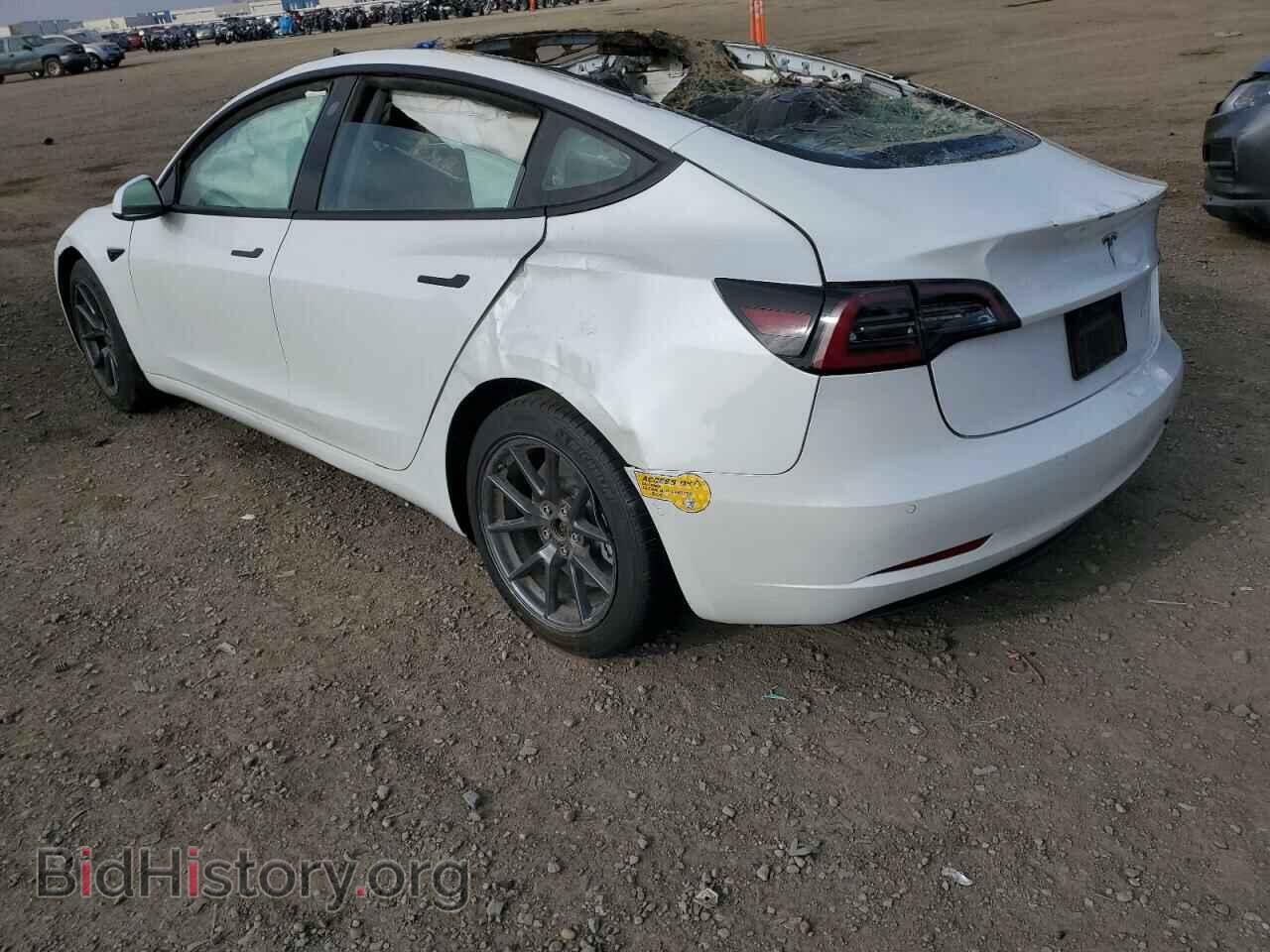 2021 TESLA MODEL 3 - VIN: 5YJ3E1EA4MF022080 - Фото 2