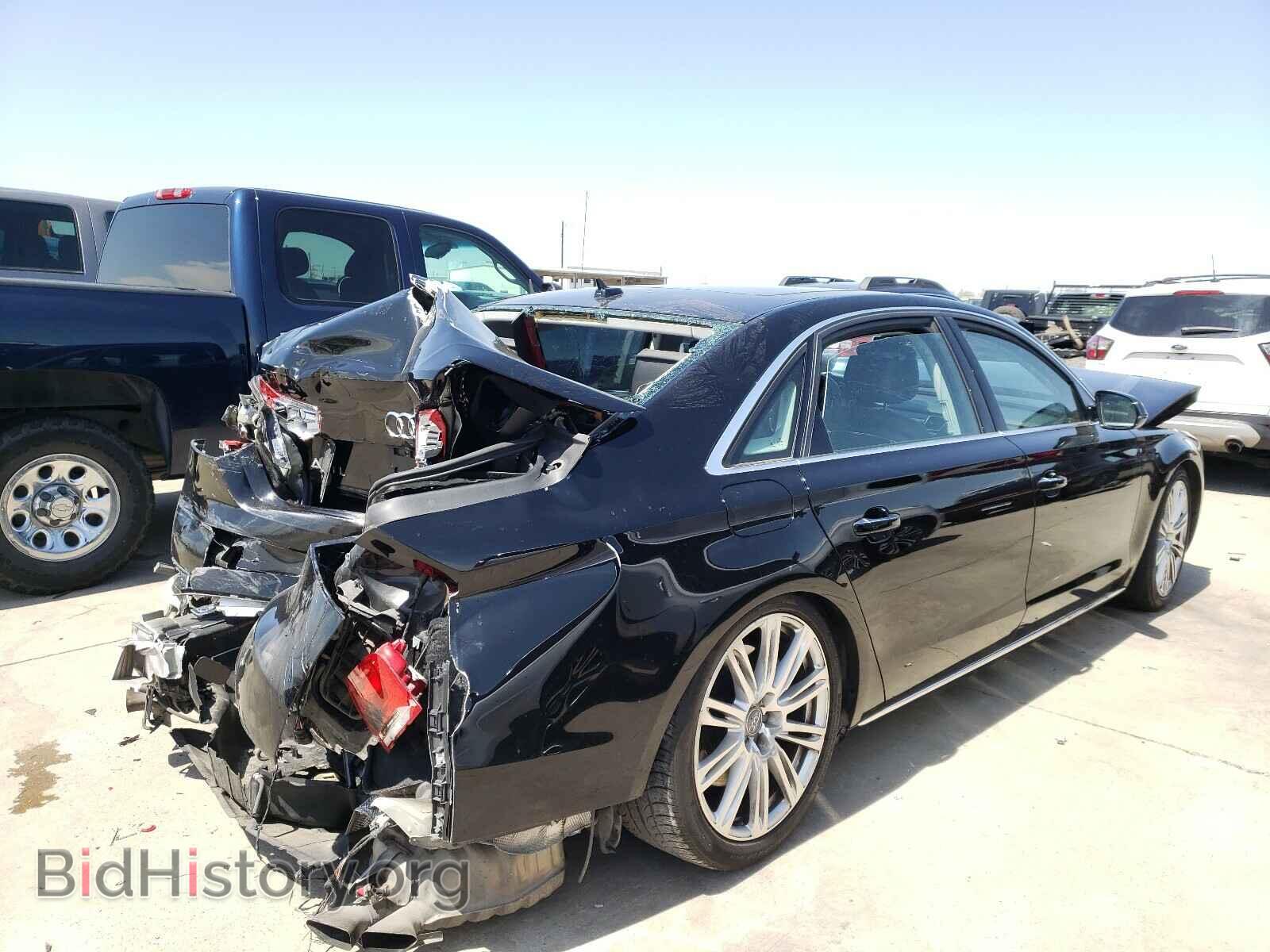 2014 AUDI A8 - VIN: WAUR2AFD4EN003346 - Фото 4