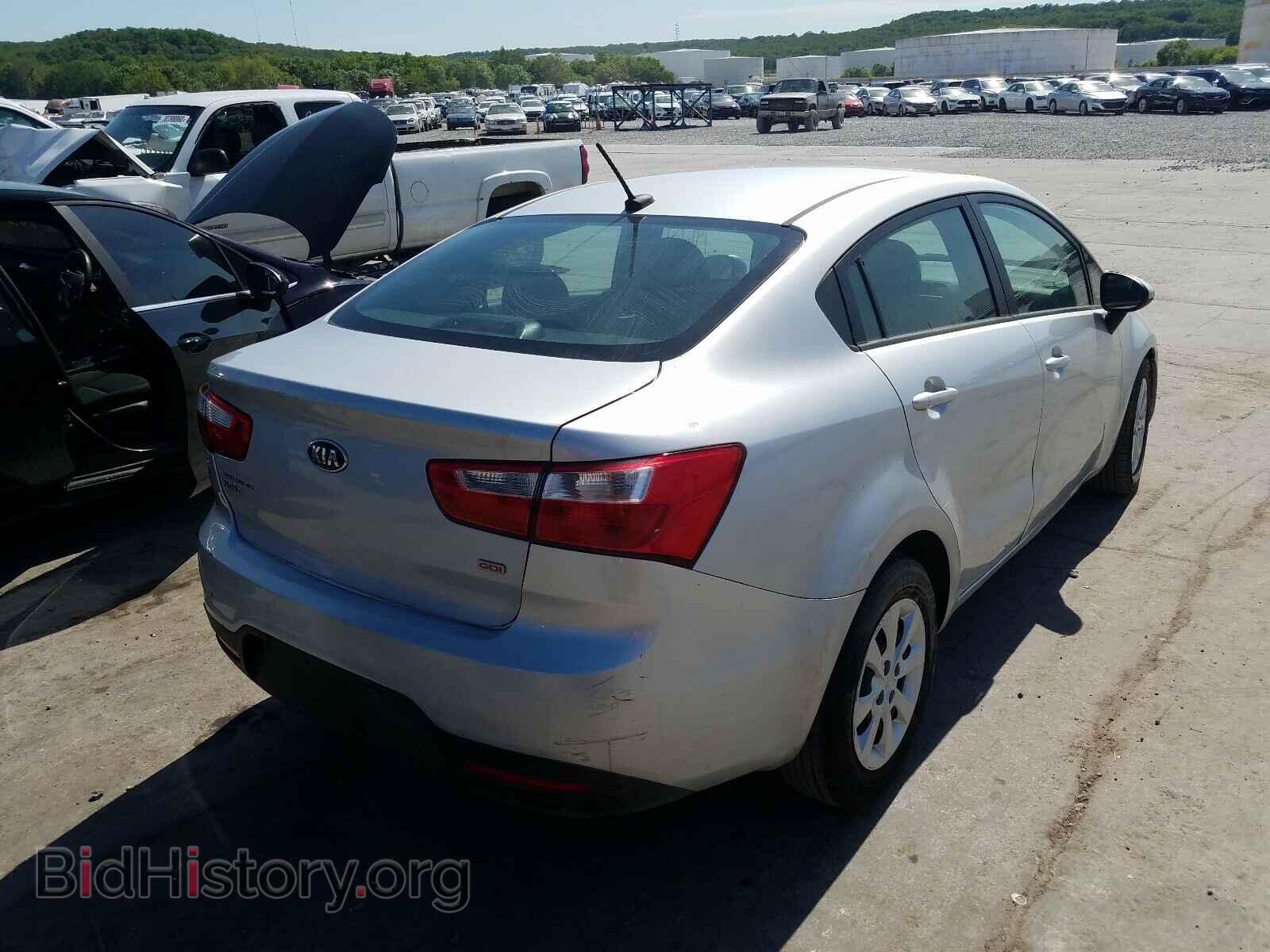 2015 KIA RIO - VIN: KNADM4A34F6441932 - Фото 4