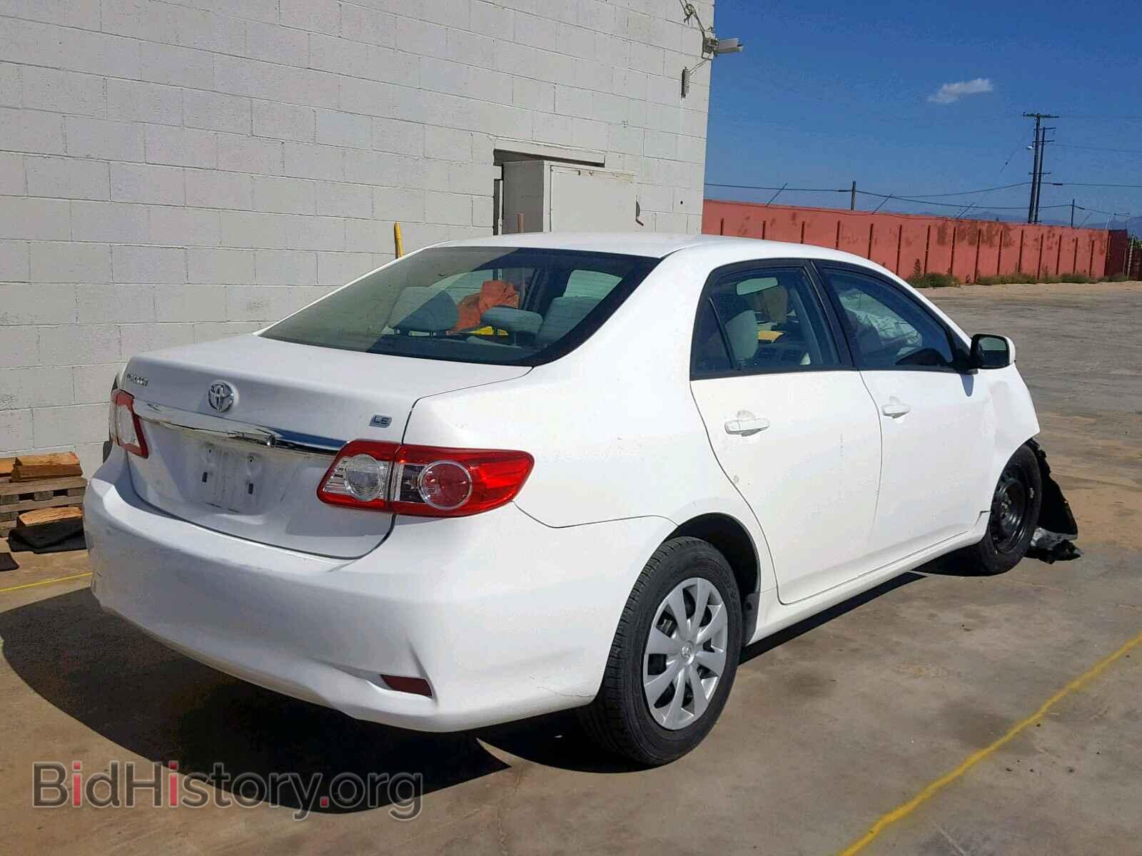 2011 TOYOTA COROLLA BA - VIN: 2T1BU4EE2BC596424 - Фото 4