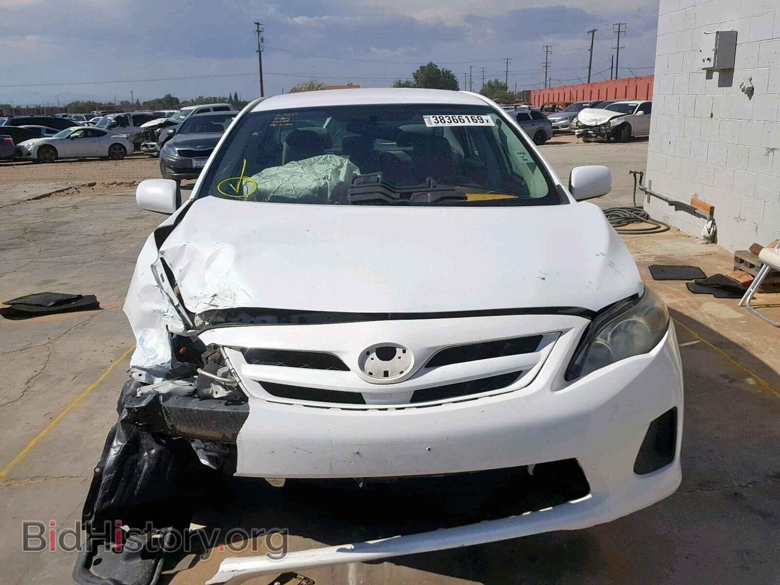 2011 TOYOTA COROLLA BA - VIN: 2T1BU4EE2BC596424 - Фото 9