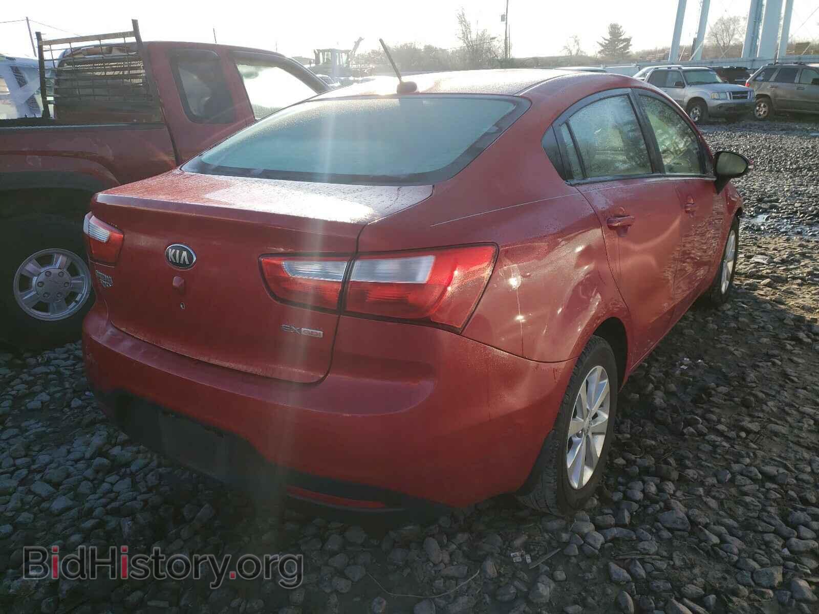 2013 KIA RIO - VIN: KNADN4A32D6242386 - Фото 4