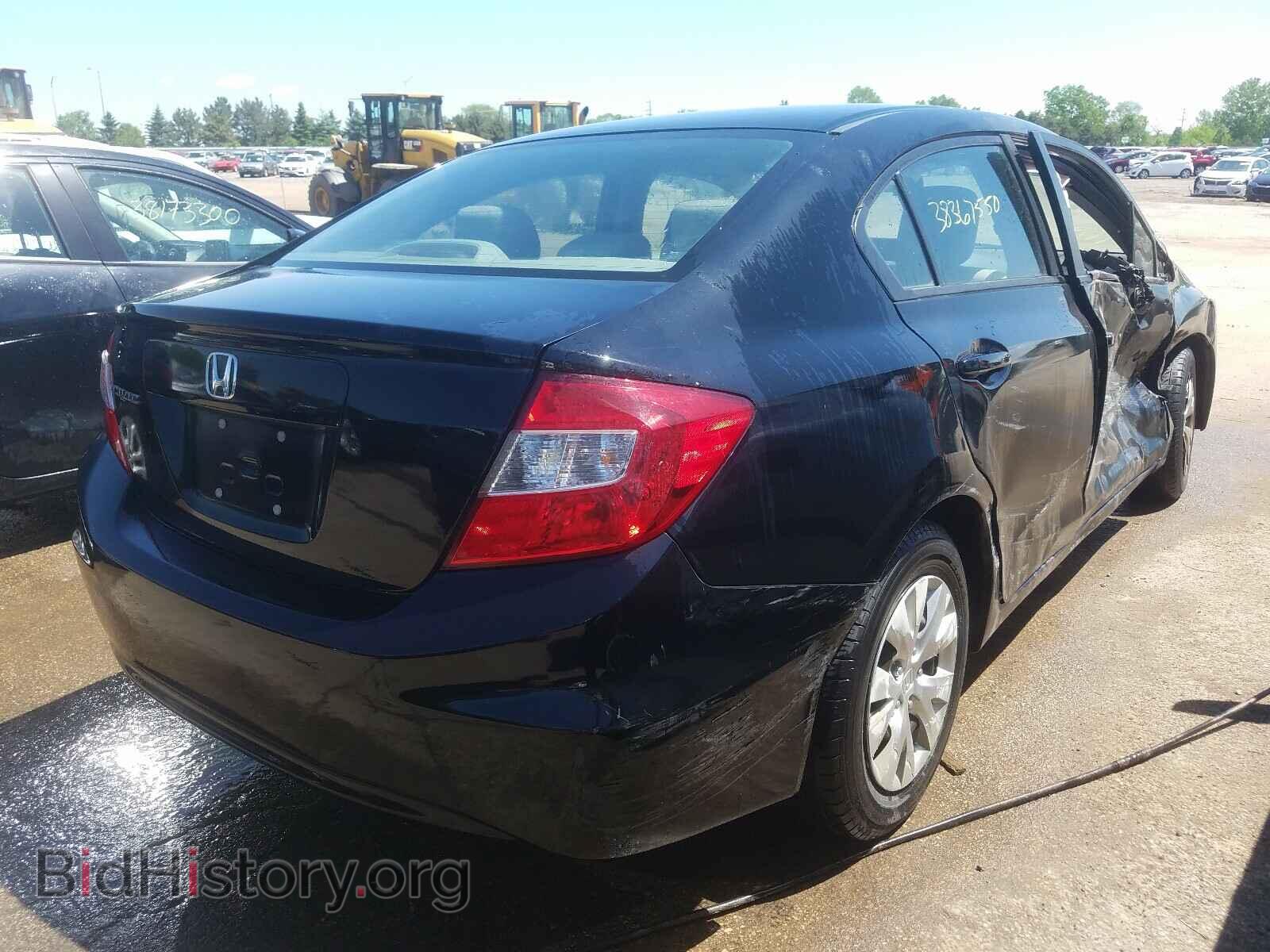 2012 HONDA CIVIC - VIN: 2HGFB2F56CH612448 - Фото 4