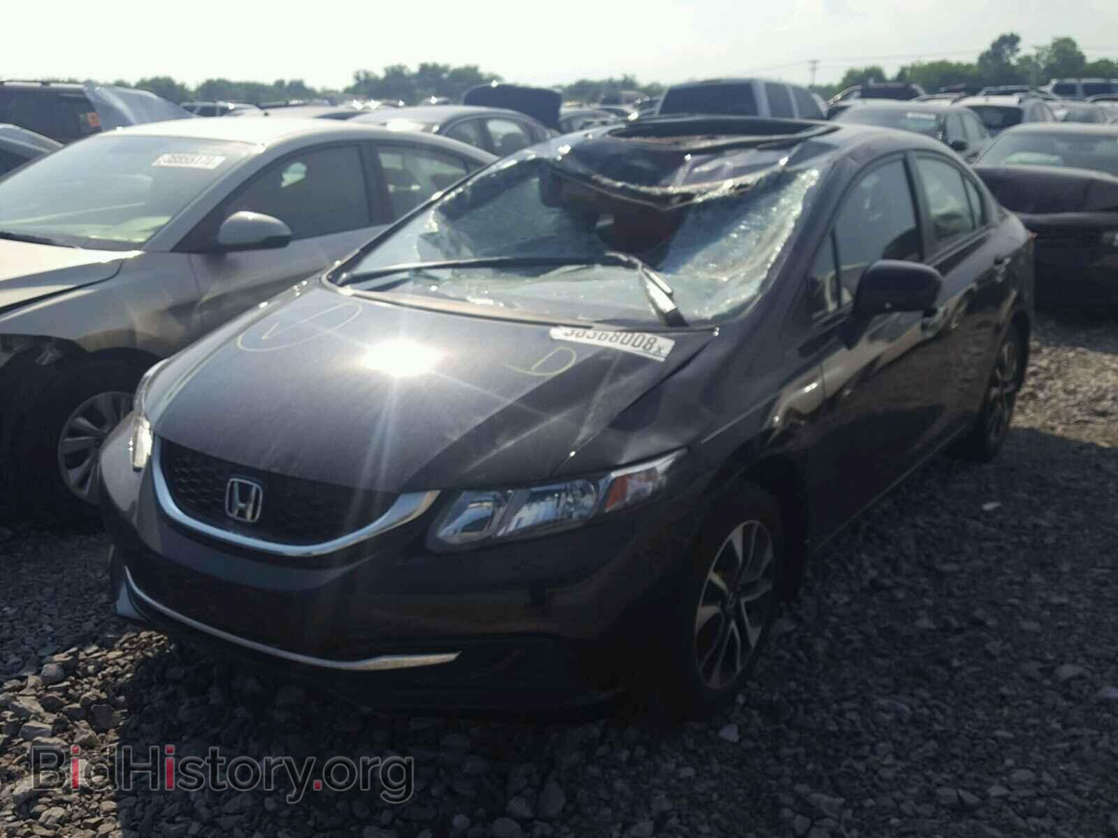2014 HONDA CIVIC - VIN: 19XFB2F89EE051122 - Фото 2