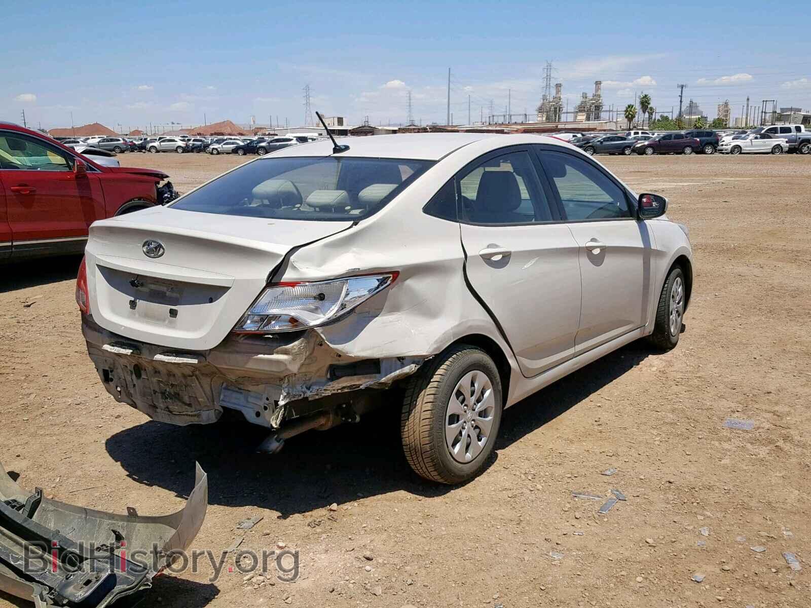 2016 HYUNDAI ACCENT - VIN: KMHCT4AE3GU012275 - Фото 4