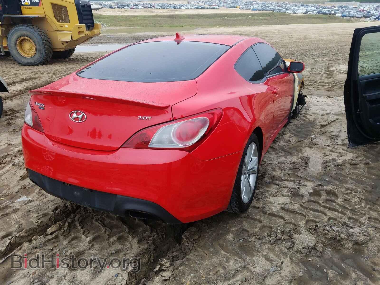 2012 HYUNDAI GENESIS - VIN: KMHHT6KD7CU072142 - Фото 4