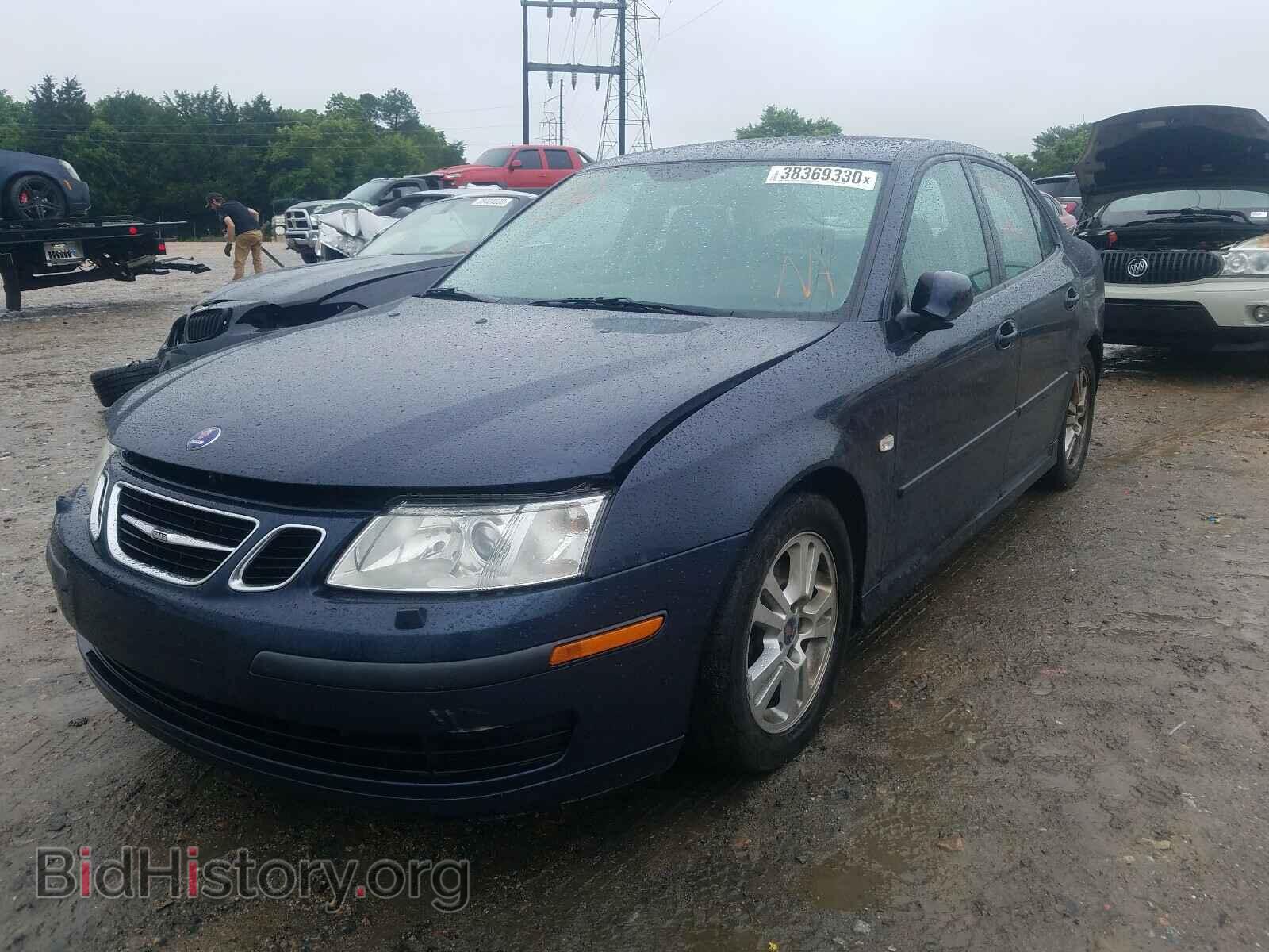 2007 SAAB 9 3 - VIN: YS3FD46YX71126348 - Фото 2