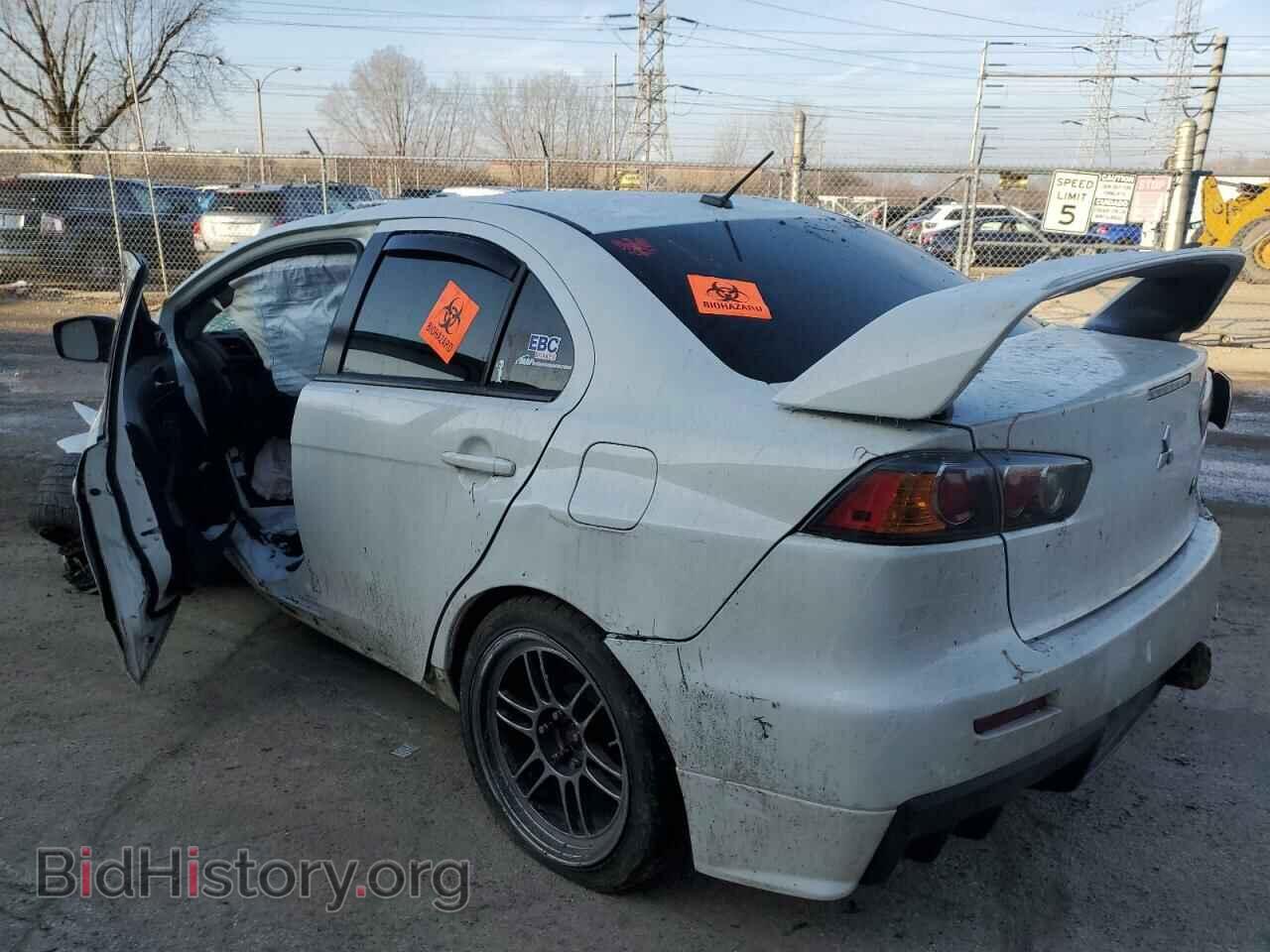 2013 MITSUBISHI EVO - VIN: JA32W8FV3DU015095 - Фото 2