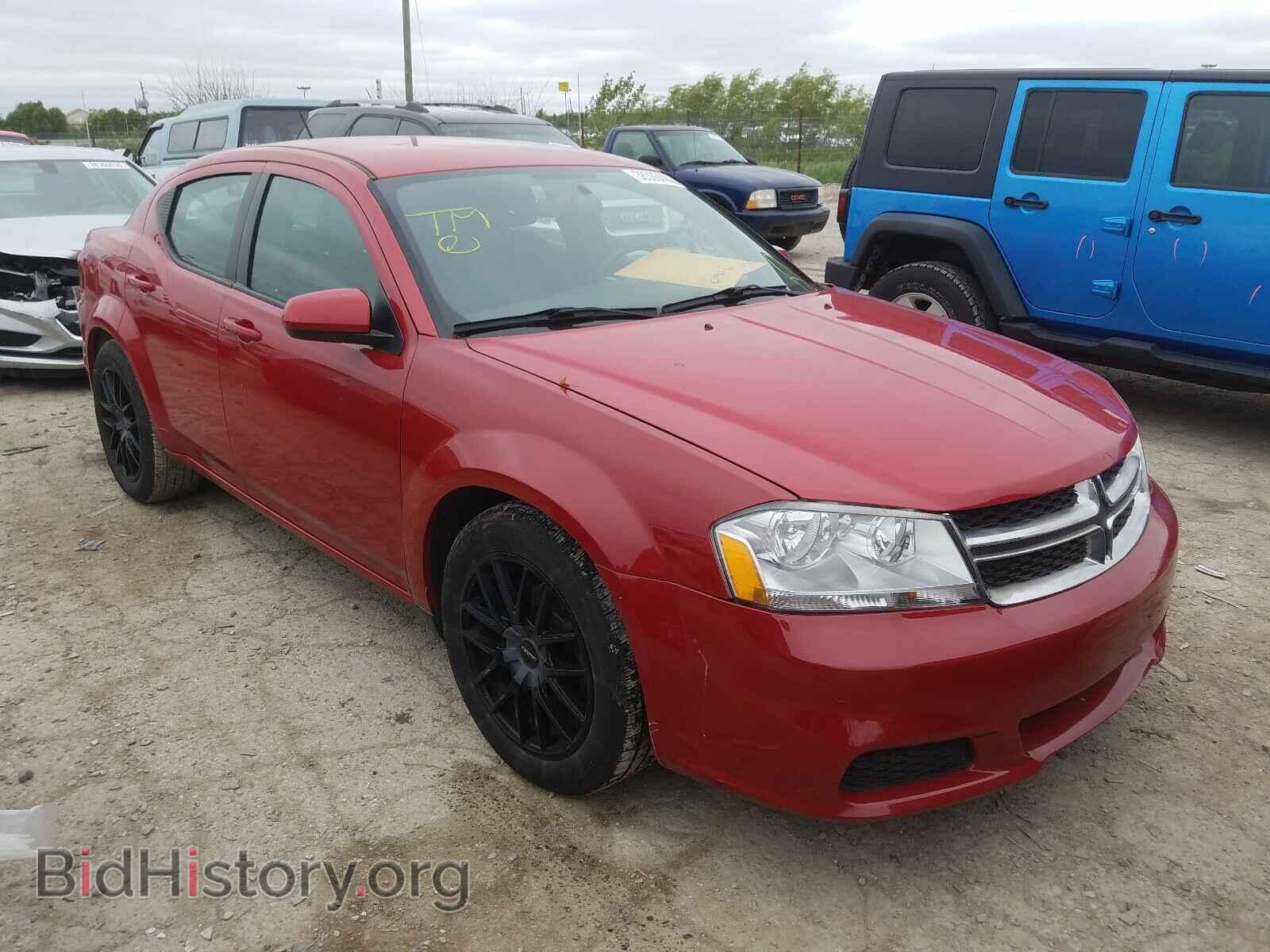 Photo 1C3CDZCB9CN233020 - DODGE AVENGER 2012