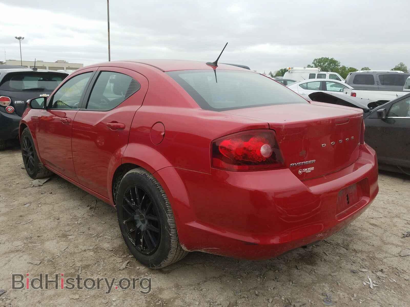 2012 DODGE AVENGER - VIN: 1C3CDZCB9CN233020 - Фото 3