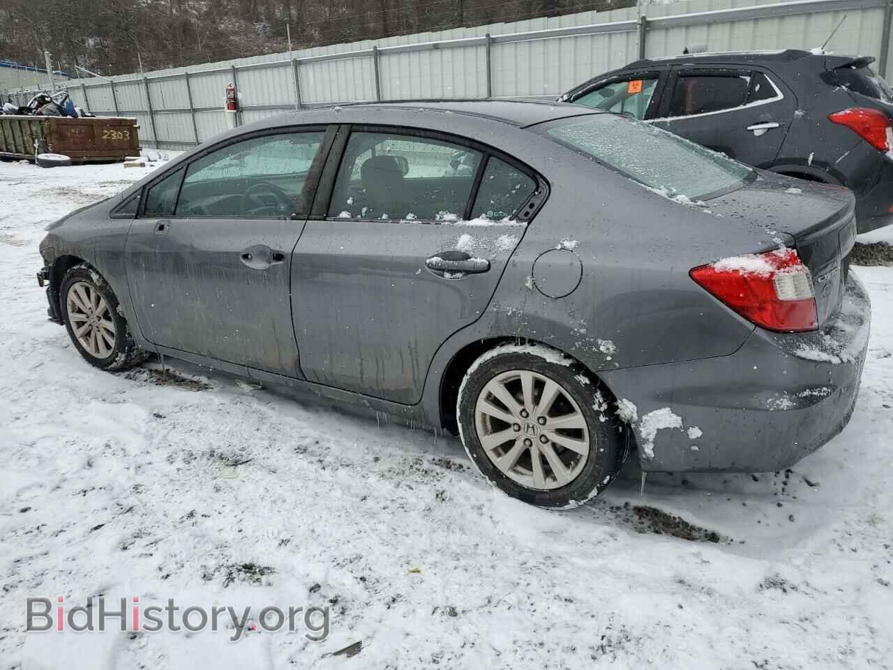 2012 HONDA CIVIC - VIN: 2HGFB2F87CH547295 - Фото 2