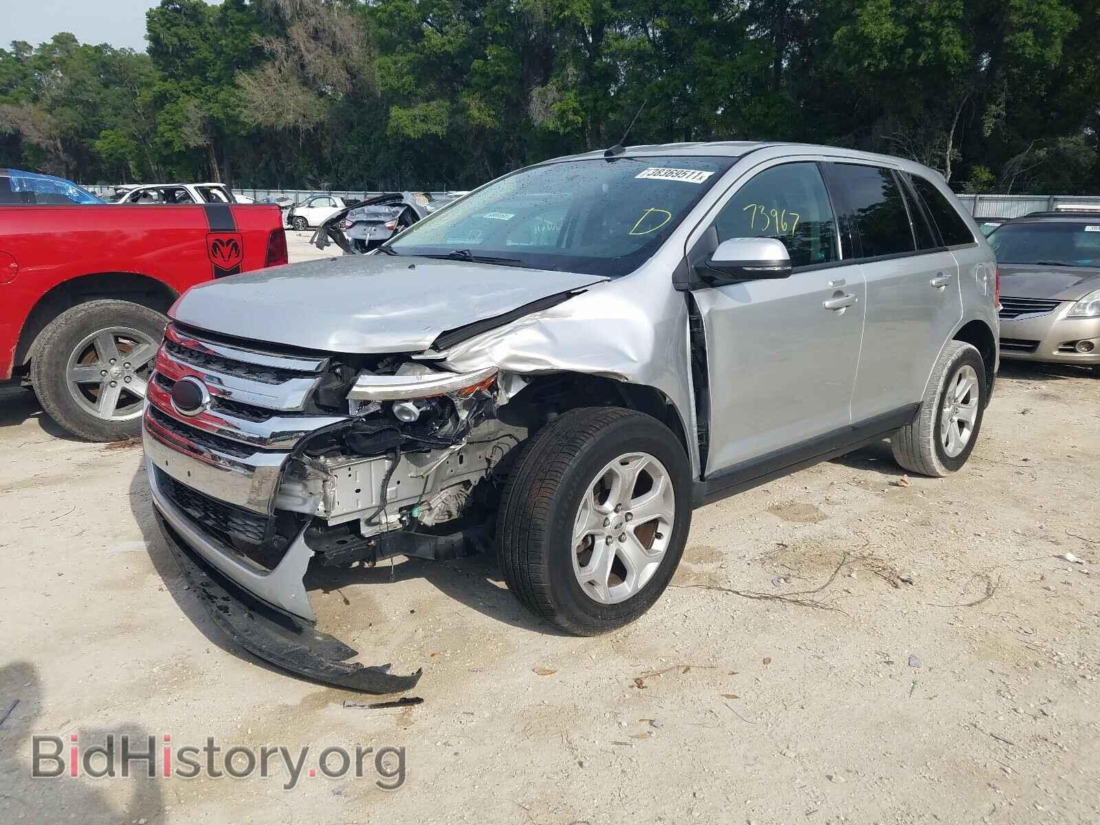 2013 FORD EDGE - VIN: 2FMDK3JC6DBC40644 - Фото 2