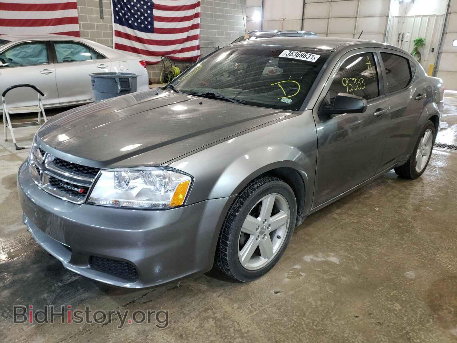2013 DODGE AVENGER - VIN: 1C3CDZABXDN605050 - Фото 2
