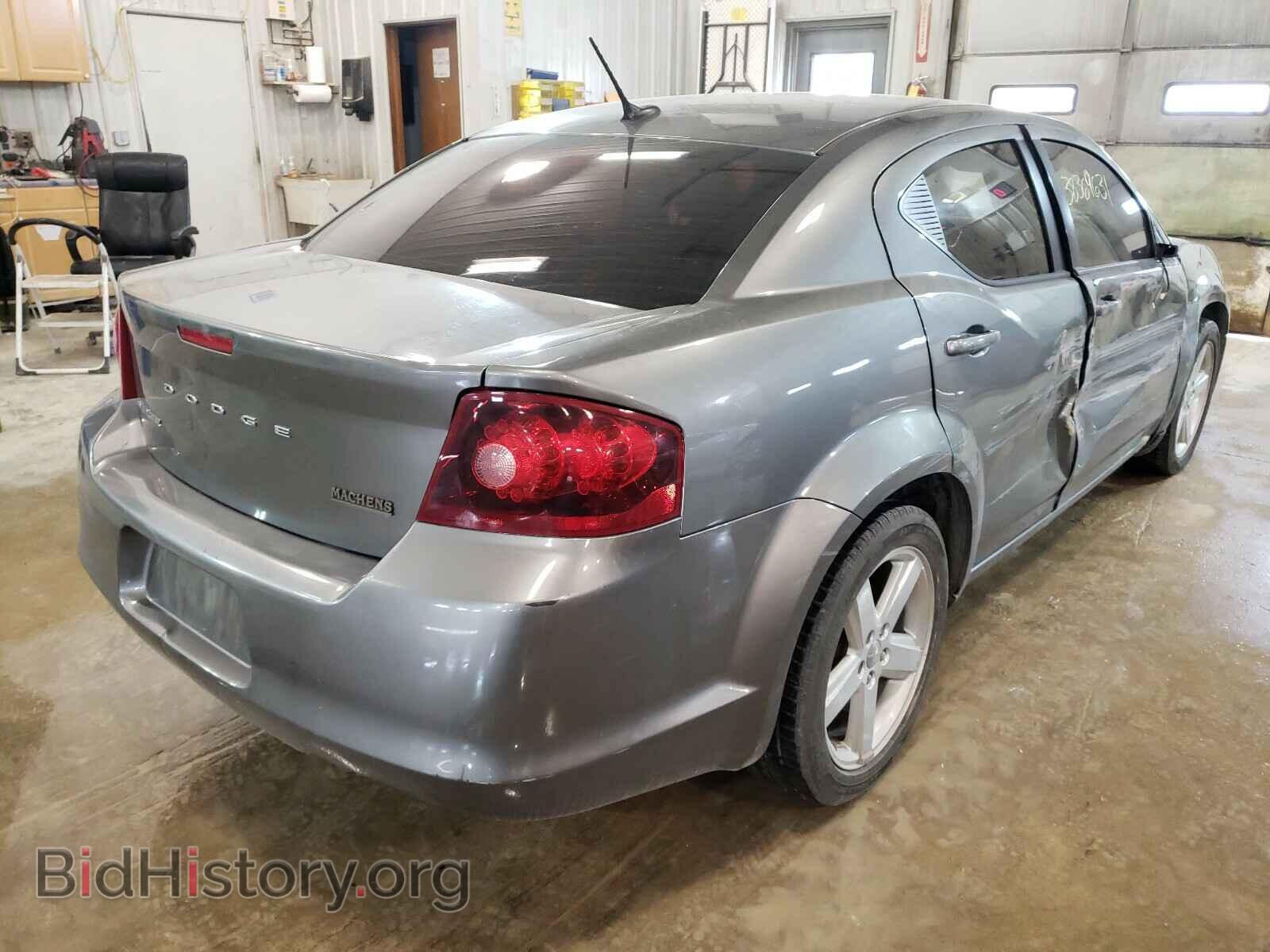 2013 DODGE AVENGER - VIN: 1C3CDZABXDN605050 - Фото 4