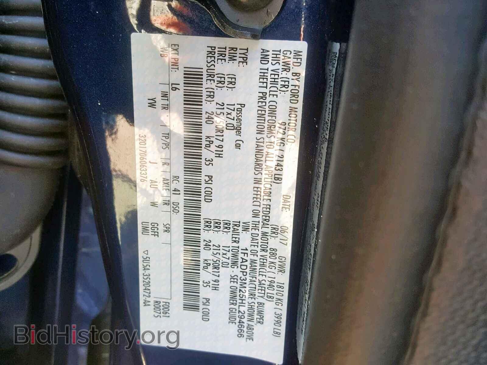 2017 FORD FOCUS - VIN: 1FADP3M25HL294666 - Photo 10