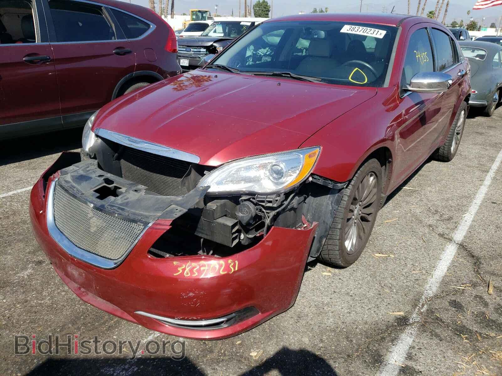 2012 CHRYSLER 200 - VIN: 1C3CCBCG0CN293192 - Фото 2