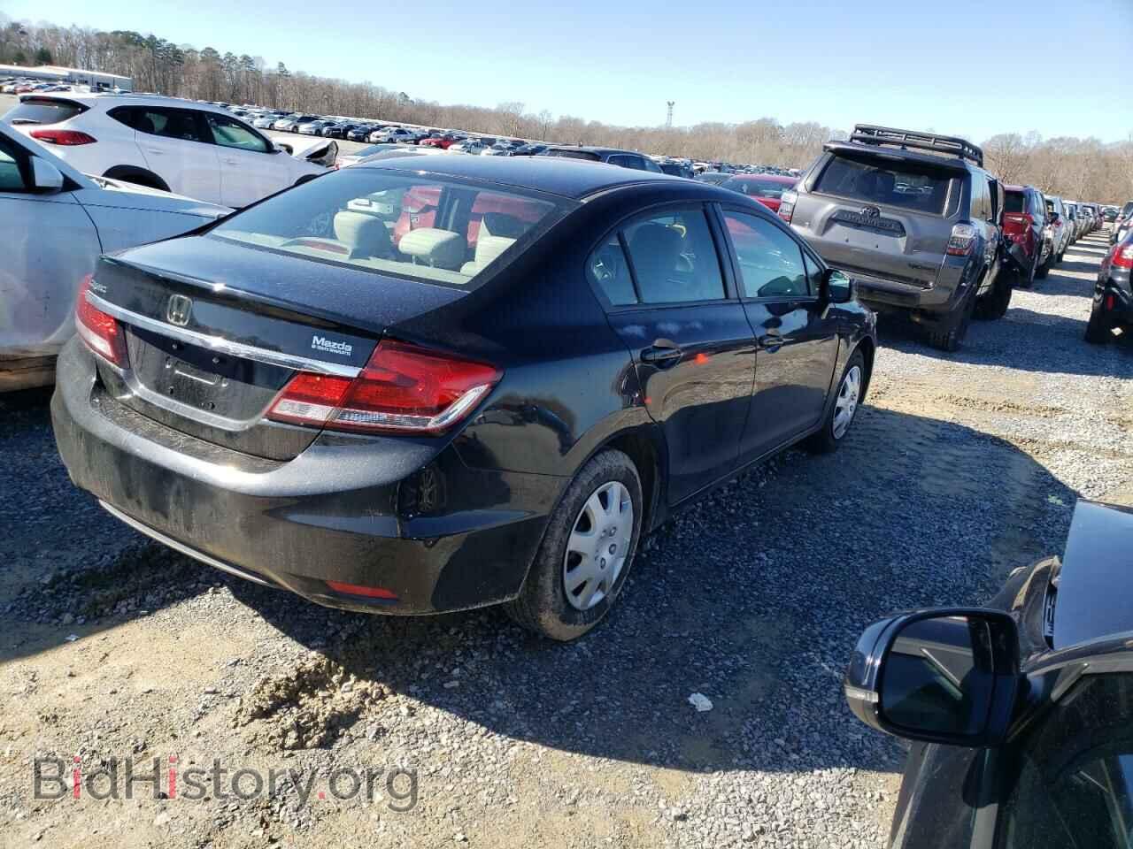 2013 HONDA CIVIC - VIN: 2HGFB2F51DH533092 - Фото 3
