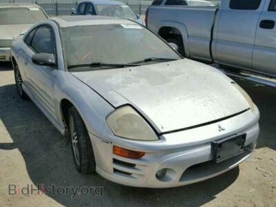 2004 Mitsubishi ECLIPSE Eclipse GT, silver — VIN 4A3AC74H74E043728, Copart