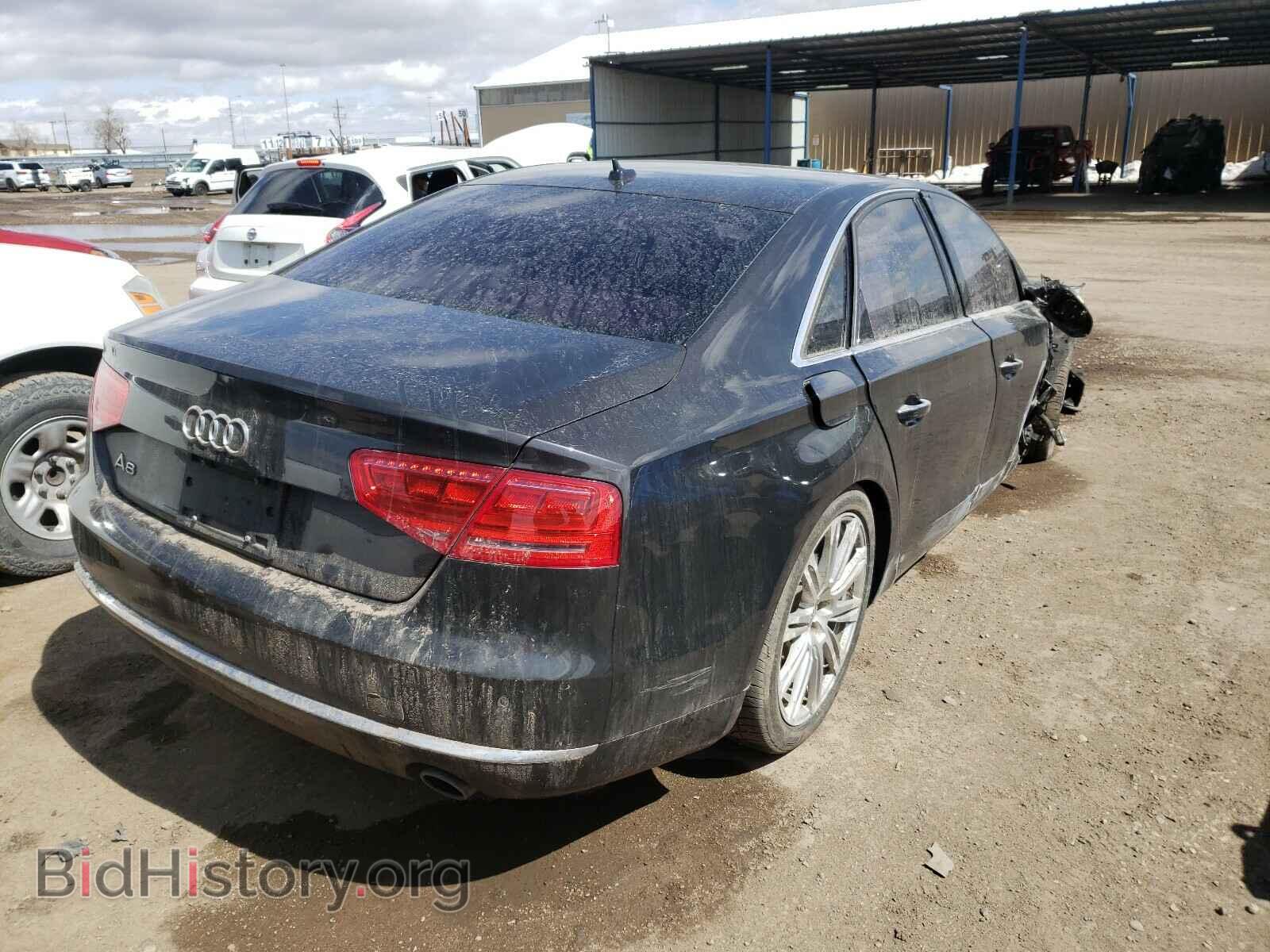 2013 AUDI A8 - VIN: WAUAGAFD3DN006705 - Фото 4