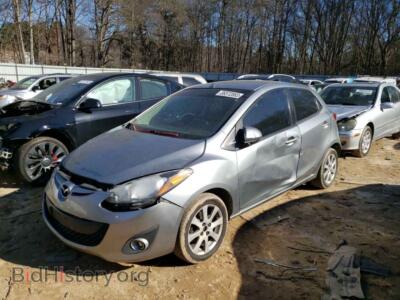 2013 Mazda 2 MAZDA2, черный — VIN JM1DE1LY4D0161032, Copart