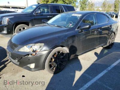 2008 Lexus IS IS 250, черный — VIN JTHBK262685069974, Copart