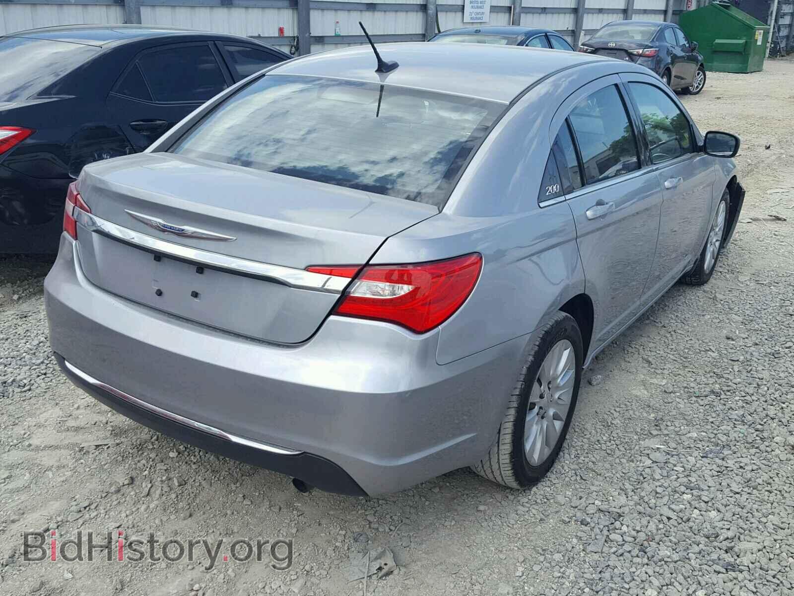 2014 CHRYSLER 200 - VIN: 1C3CCBAB0EN211021 - Фото 4